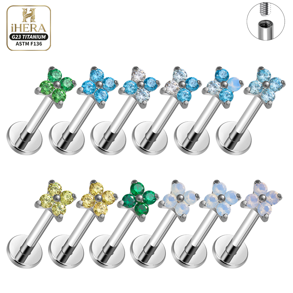 Zoor Body Jewelry - Zestaw biżuterii do piercingu z tytanu