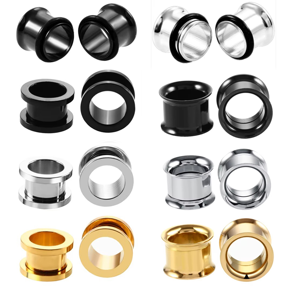Body Jewelry Ear Gauges - 1 para zatyczki do uszu ze