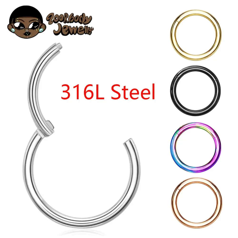 Zoor Body Jewelry - 10 sztuk stal nierdzewna 316L kolczyk