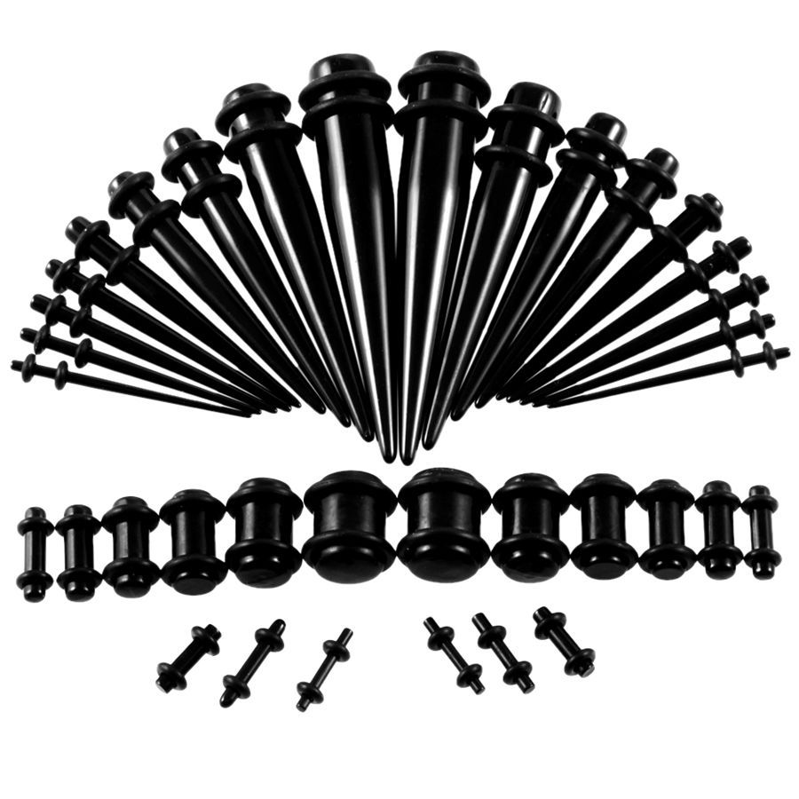 36 sztuk/partia akrylowy miern – Body Jewelry Ear Gauges recenzja i cena
