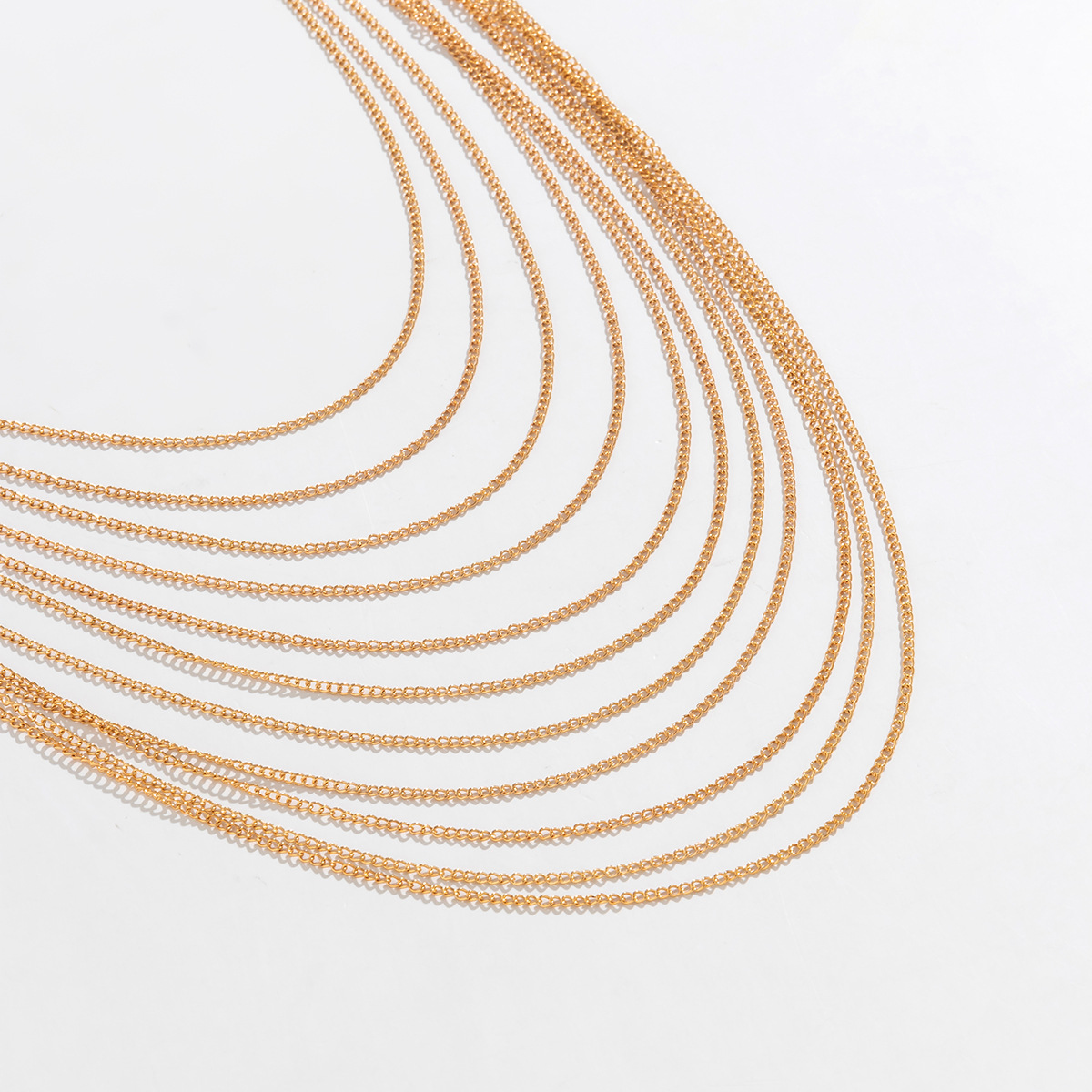 Klasyczny wielowarstwowy łańcu – Body Jewelry By The Chain Gang recenzja i cena