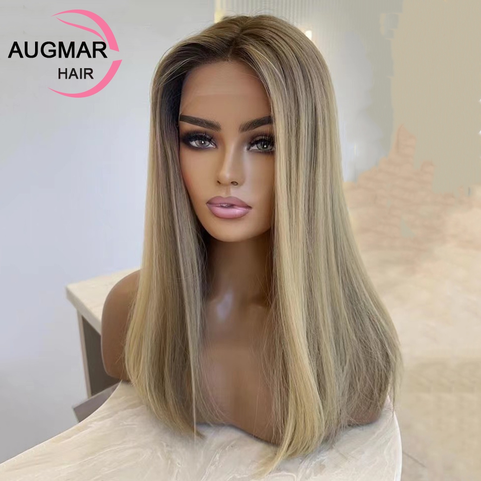 13x4 Ash Blonde Highlight Wig  – Body Jewelry Underwear recenzja i cena