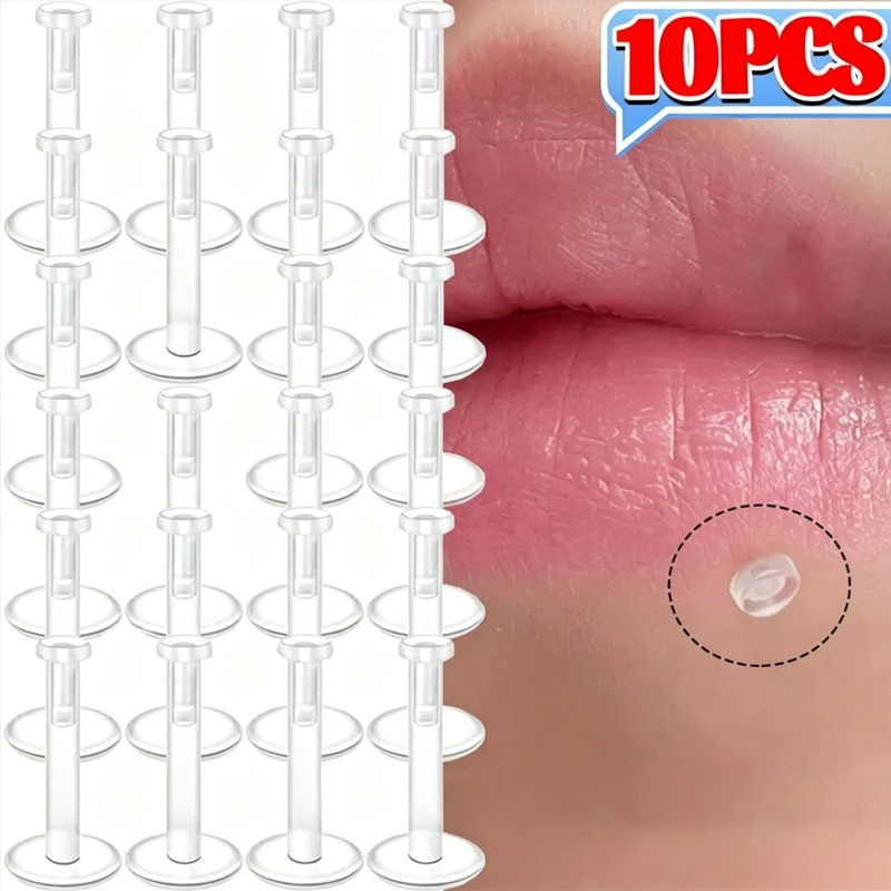 10 szt. Przezroczyste Akrylowe – Body Jewelry Ear Gauges recenzja i cena
