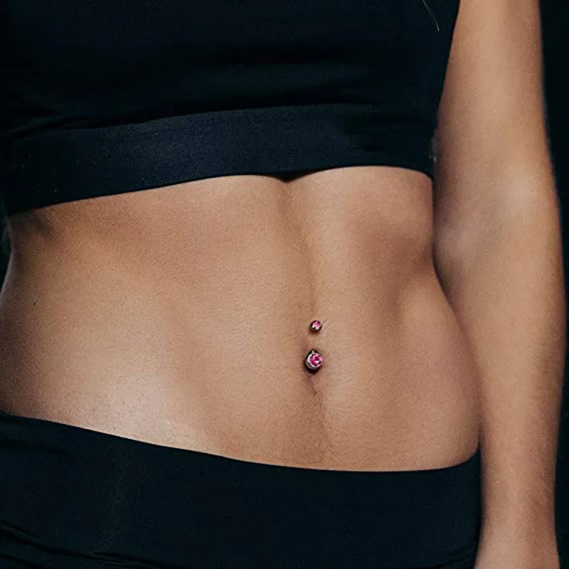 G23 Titanium CZ Stone Navel Ea – Zoor Body Jewelry recenzja i cena
