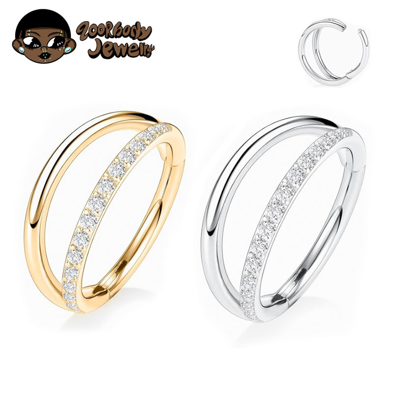ASTM F136 Titanium 16G Moon No – Zoor Body Jewelry recenzja i cena