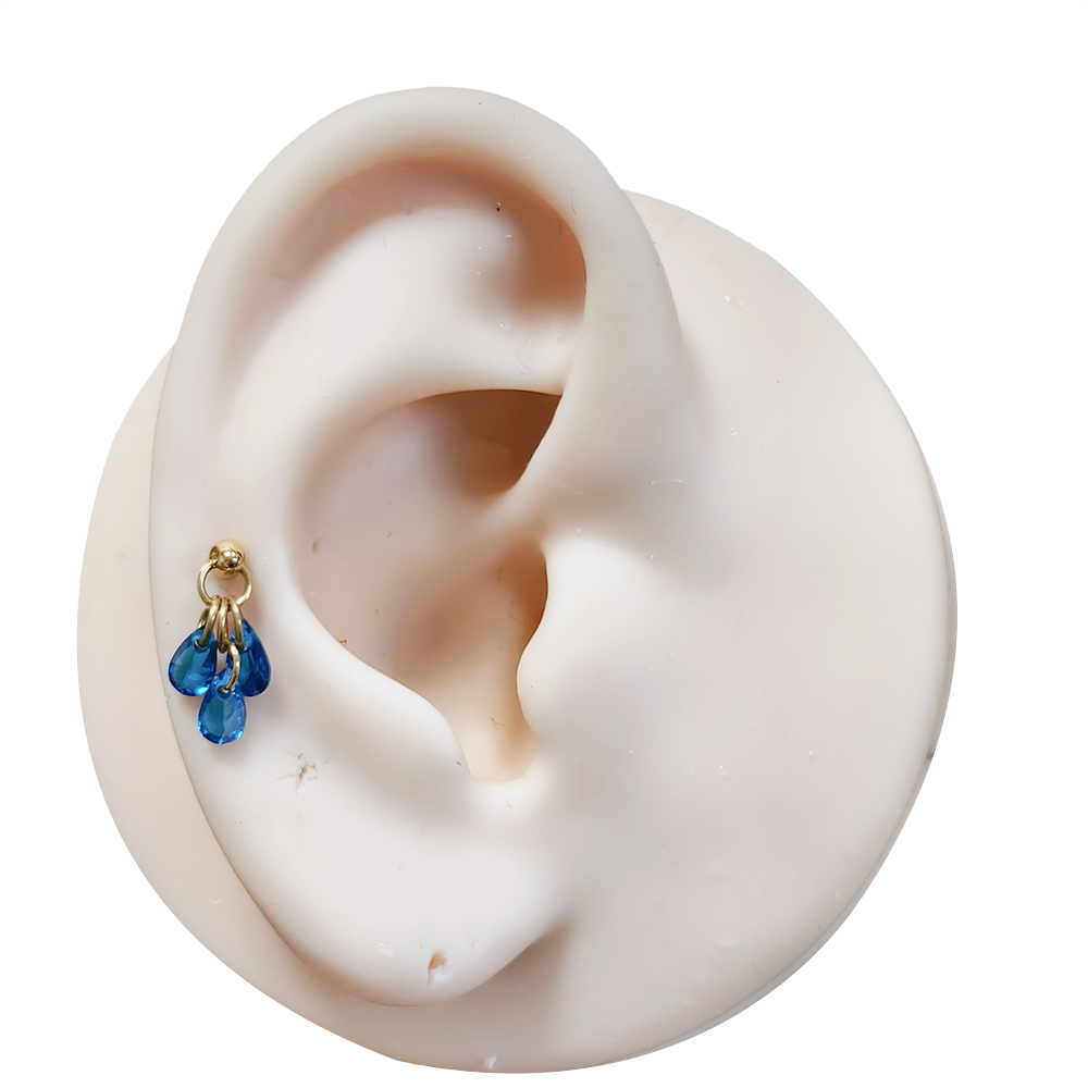 Kolczyk do chrząstki, labret,  – Zoor Body Jewelry recenzja i cena