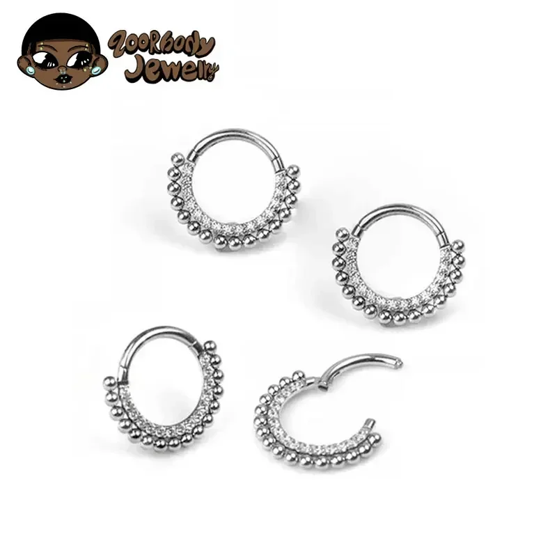 Kolczyk do daith z tytanu ASTM – Zoor Body Jewelry recenzja i cena