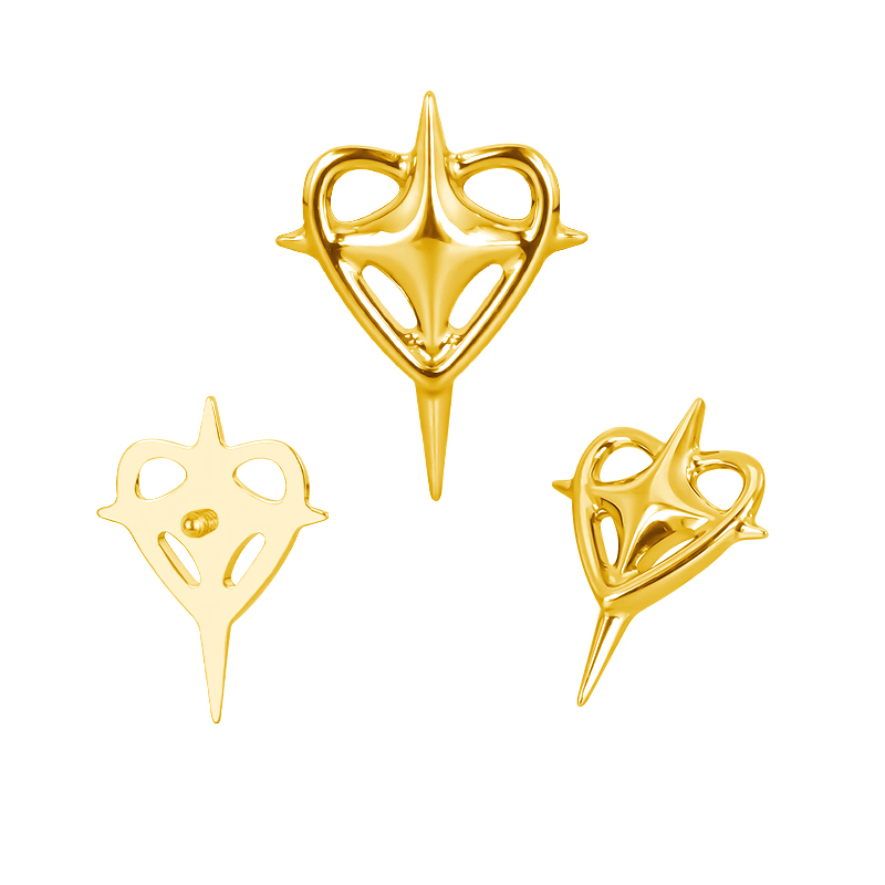 Kolczyki do uszu z tytanu ASTM – Body Jewelry Factory recenzja i cena