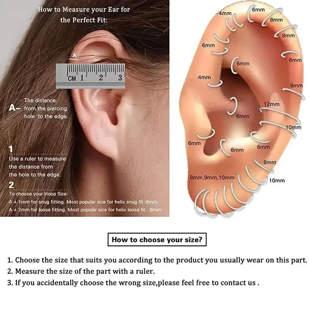 10 sztuk stal nierdzewna 316L  – Zoor Body Jewelry recenzja i cena