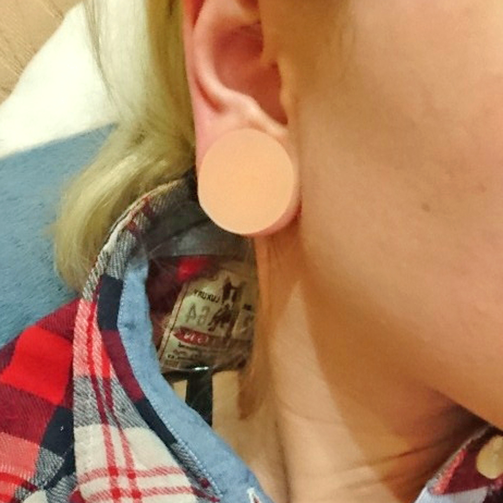 1 Para Silikonowe elastyczne g – Body Jewelry Ear Gauges recenzja i cena