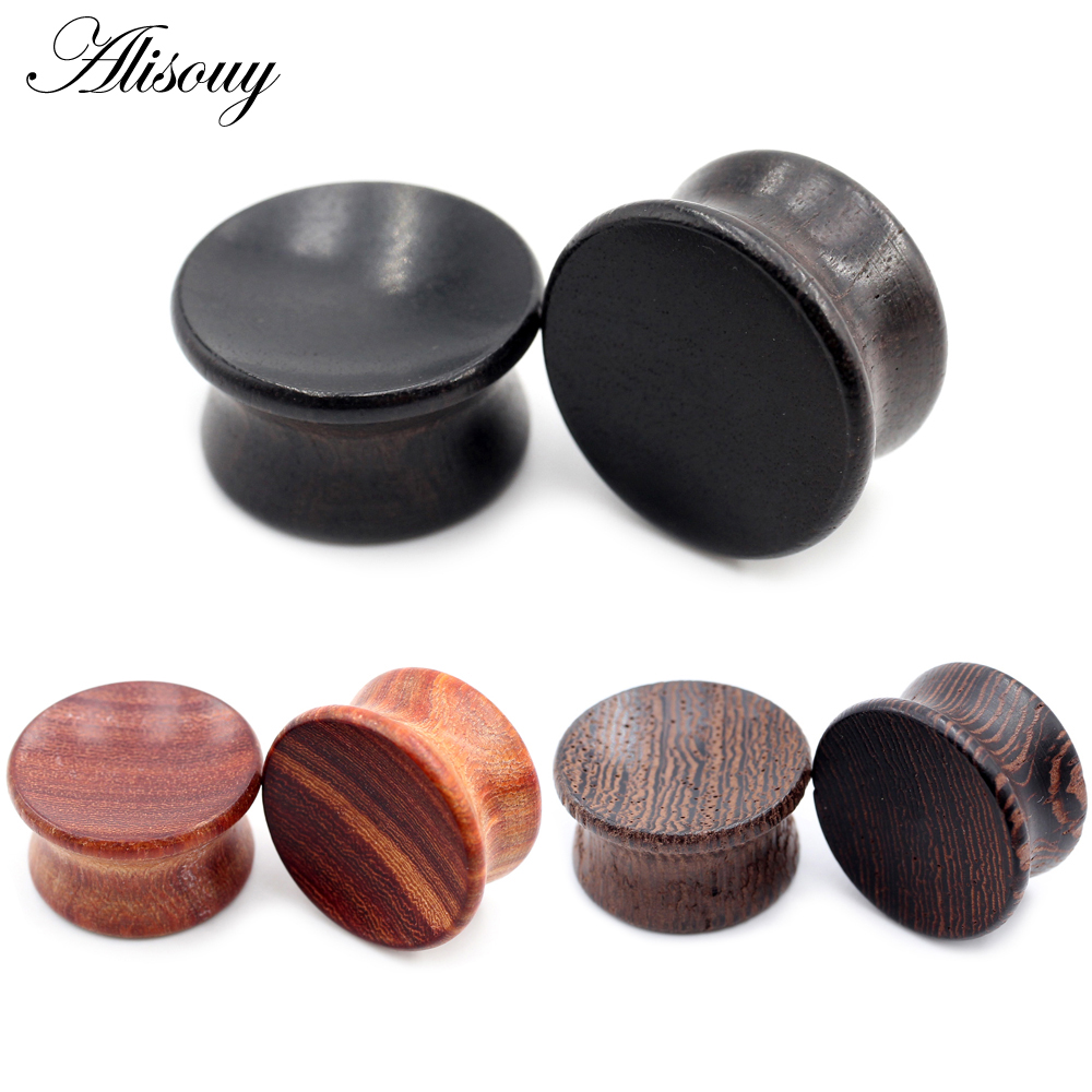 Alisouy 2 szt. 6mm-20mm Wklęsł – Body Jewelry Ear Gauges recenzja i cena