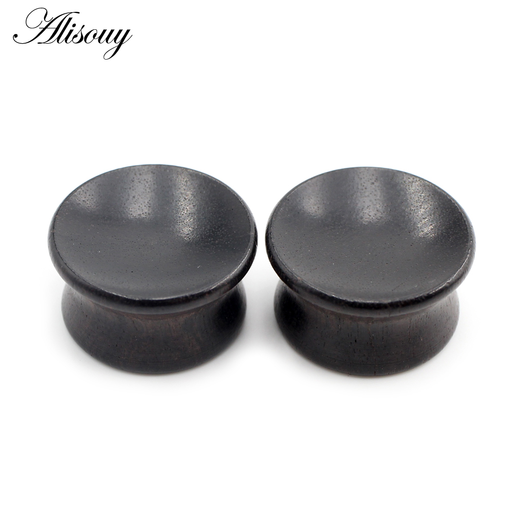 Alisouy 2 szt. 6mm-20mm Wklęsł – Body Jewelry Ear Gauges recenzja i cena