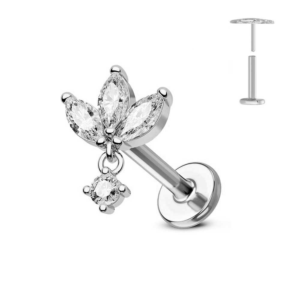 ASTM F136 G23 Tytanowy kwiat B – Zoor Body Jewelry recenzja i cena