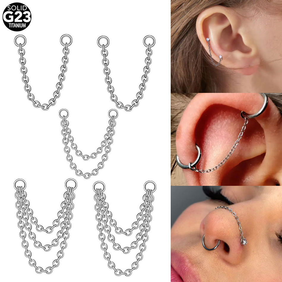 1/5 SZT. Tytanowy Podwójny Łań – Zoor Body Jewelry recenzja i cena