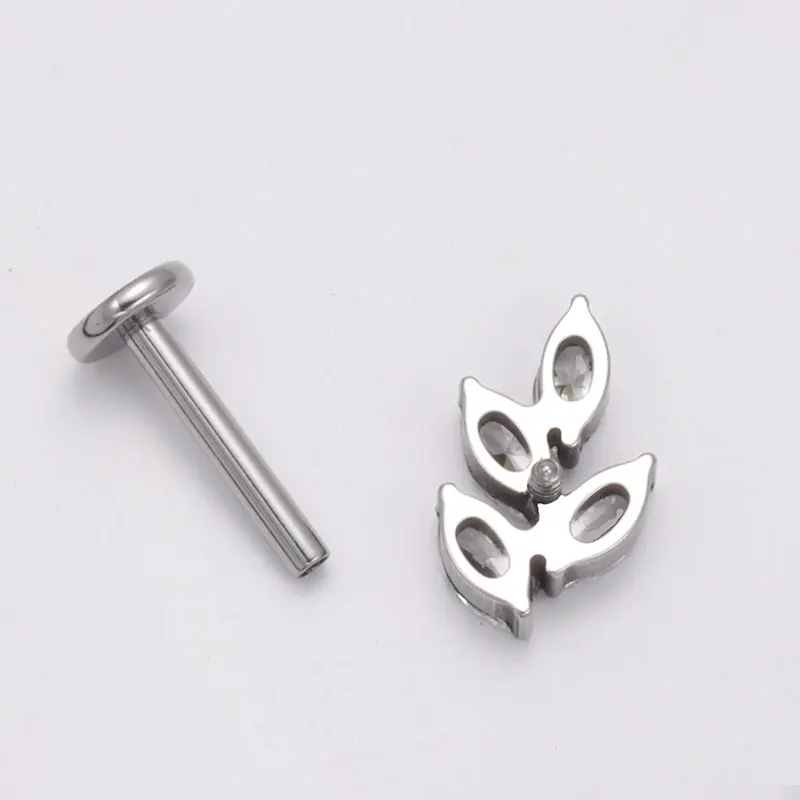 G23 Titanium Gem CZ Ear Conch  – Zoor Body Jewelry recenzja i cena