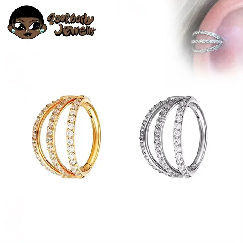G23 Titanium Hinged Segment No – Zoor Body Jewelry recenzja i cena