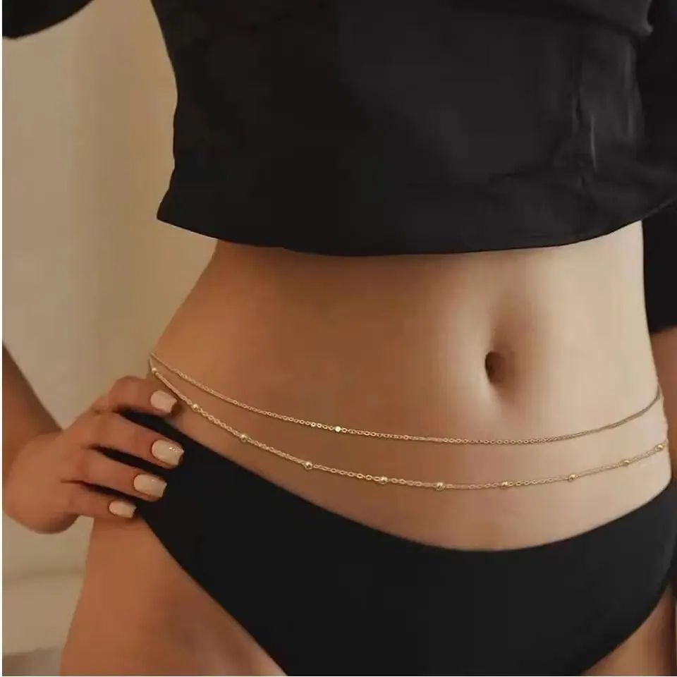 HipHop Podwójne Łańcuszki na B – Body Jewelry By The Chain Gang recenzja i cena