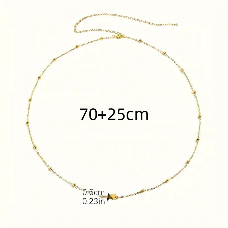 Delikatny złoty łańcuszek na t – Body Jewelry By The Chain Gang recenzja i cena