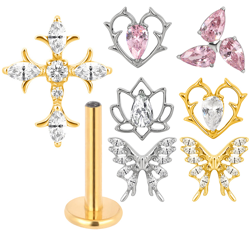 Kolczyk Tytanowy ASTM F136 Mot – Body Jewelry Factory recenzja i cena