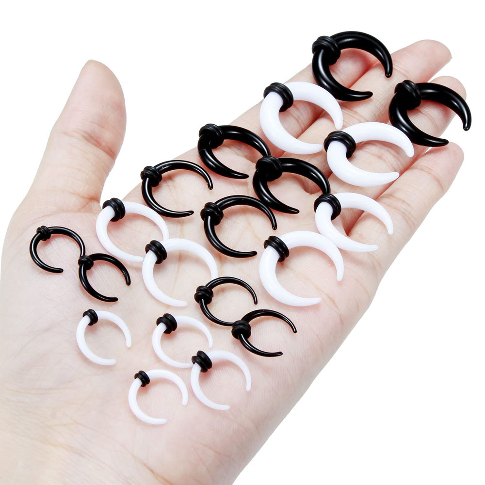 Duże pierścienie przegrody 14G – Body Jewelry Ear Gauges recenzja i cena